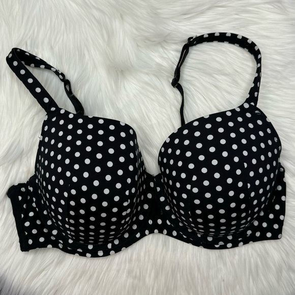 Cacique Cooling French Full Coverage Polka Dot 36DD - Picture 1 of 10